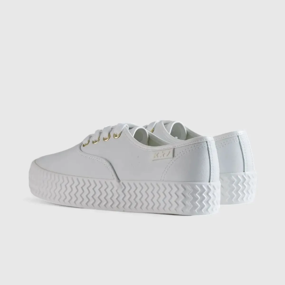 K7 Gayle Lace Up Sneaker White