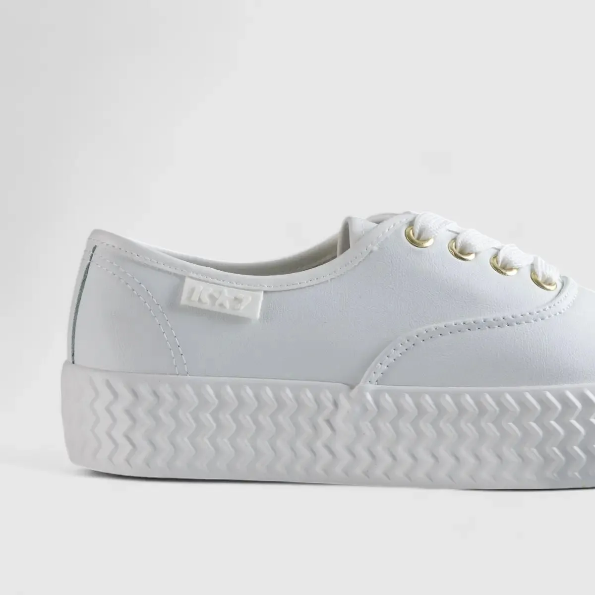 K7 Gayle Lace Up Sneaker White