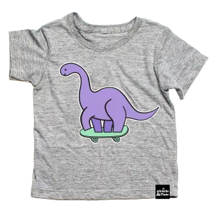 Kawaii Skateboard Dinosaur