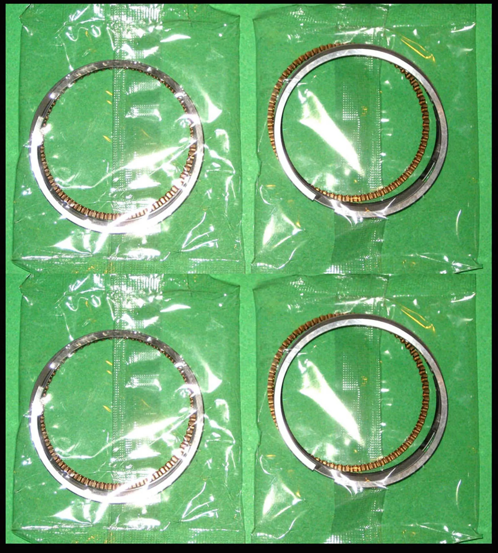 Kawasaki KZ1000 Piston Ring Set x4 STD. 1977 1978 1979 1980 1981 13008-5012