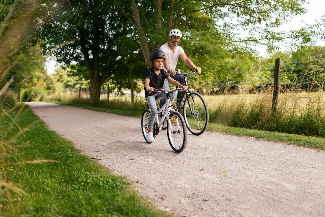 Kids' 6-9 Years 20" Hybrid Bike Riverside 100
