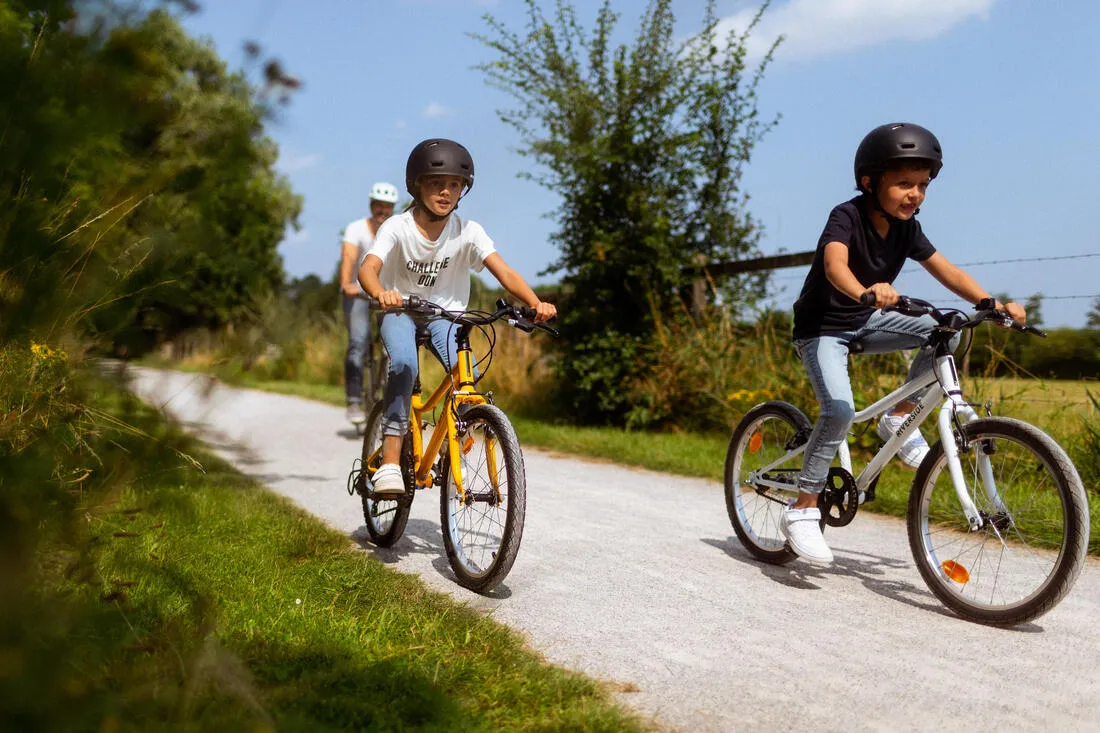 Kids' 6-9 Years 20" Hybrid Bike Riverside 100