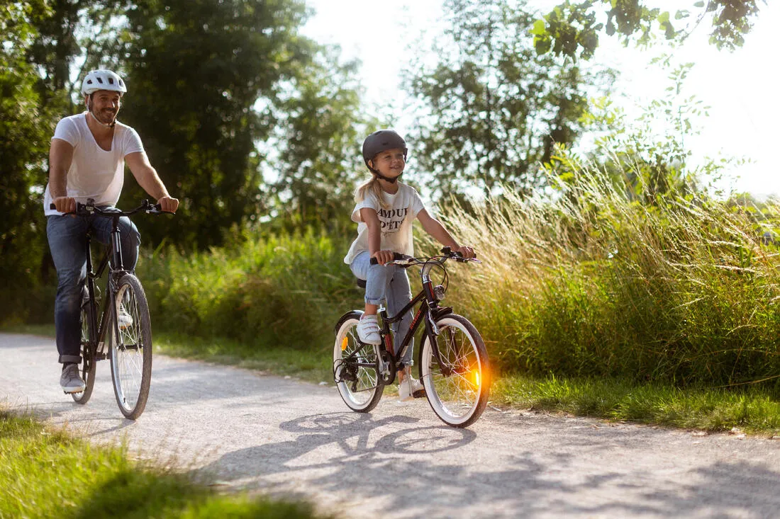 Kids' 6-9 Years 20" Hybrid Bike Riverside 500