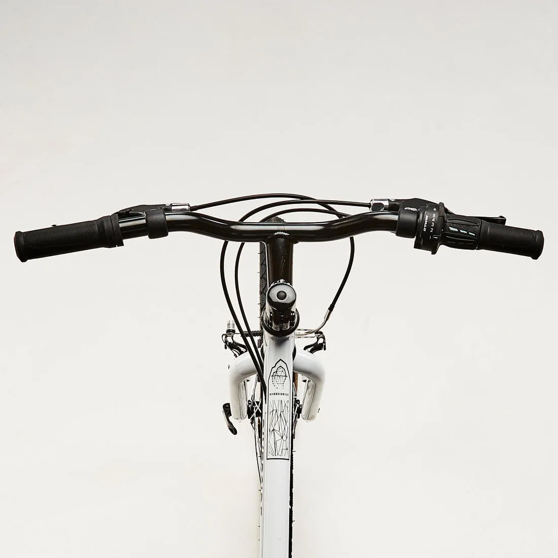 Kids' 9-12 Years 24" Hybrid Bike Riverside 100
