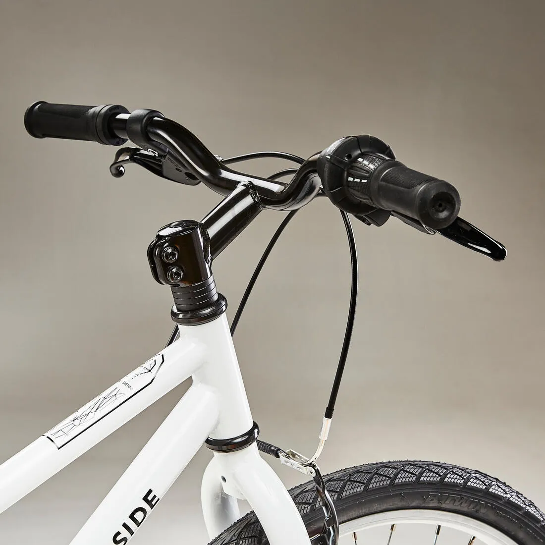 Kids' 9-12 Years 24" Hybrid Bike Riverside 100