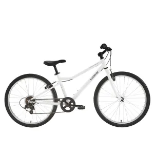 Kids' 9-12 Years 24" Hybrid Bike Riverside 100
