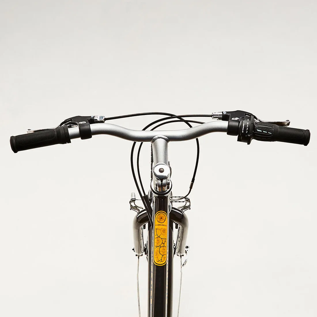 Kids' 9-12 Years 24" Hybrid Bike Riverside 500 - Black