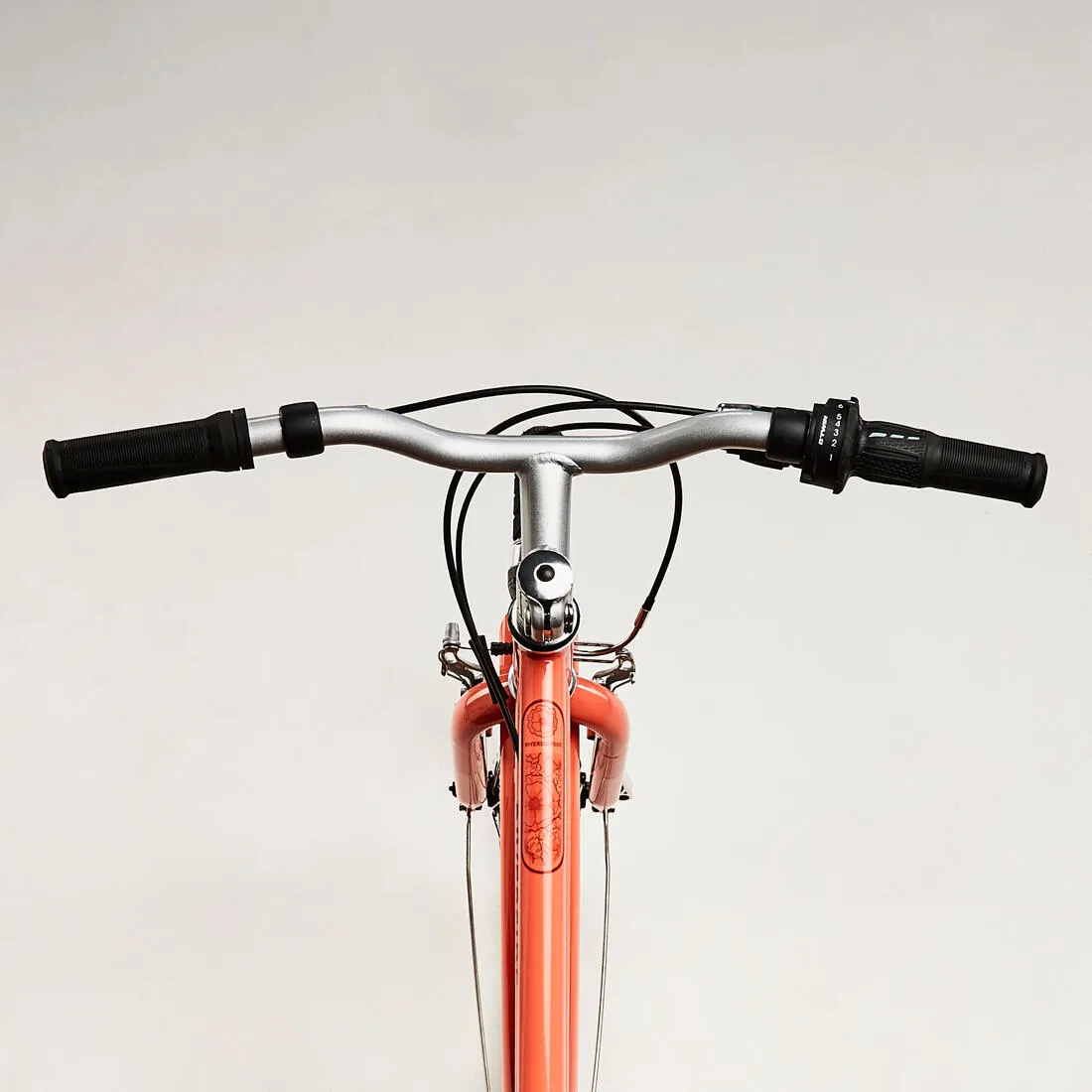 Kids' 9-12 Years 24" Hybrid Bike Riverside 500 - Black