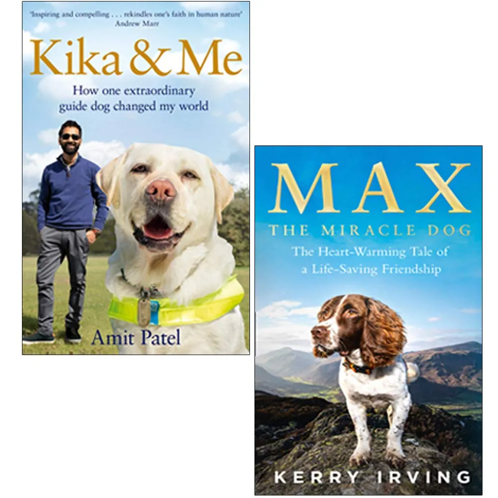 Kika & Me, Max the Miracle Dog 2 Books Collection Set