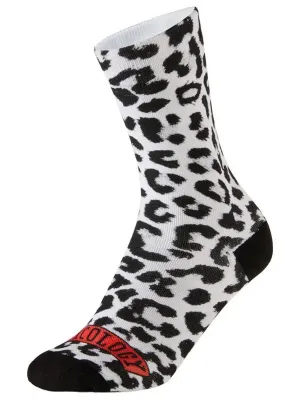 Kitty White Cycling Socks