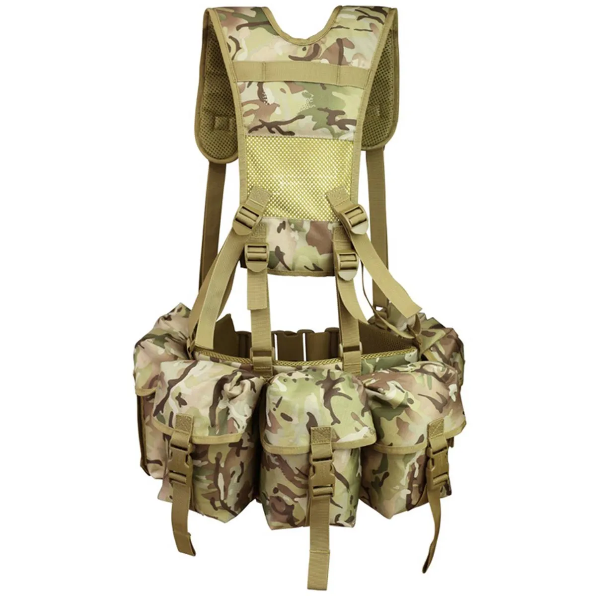 Kombat Cadet MOD Assault Webbing BTP Camo