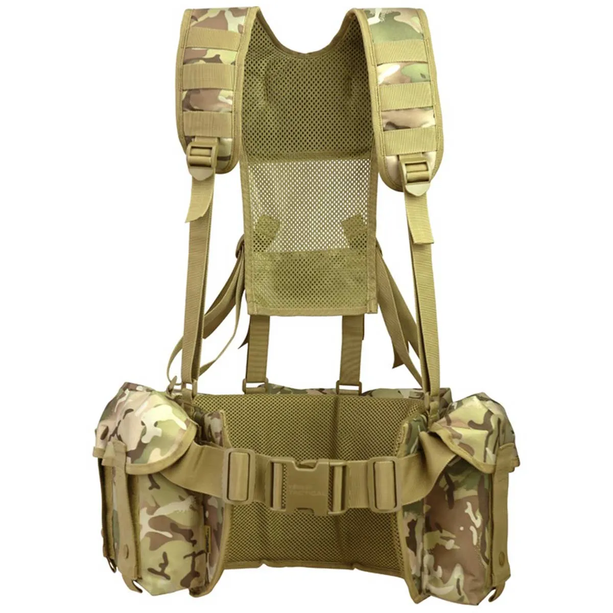 Kombat Cadet MOD Assault Webbing BTP Camo