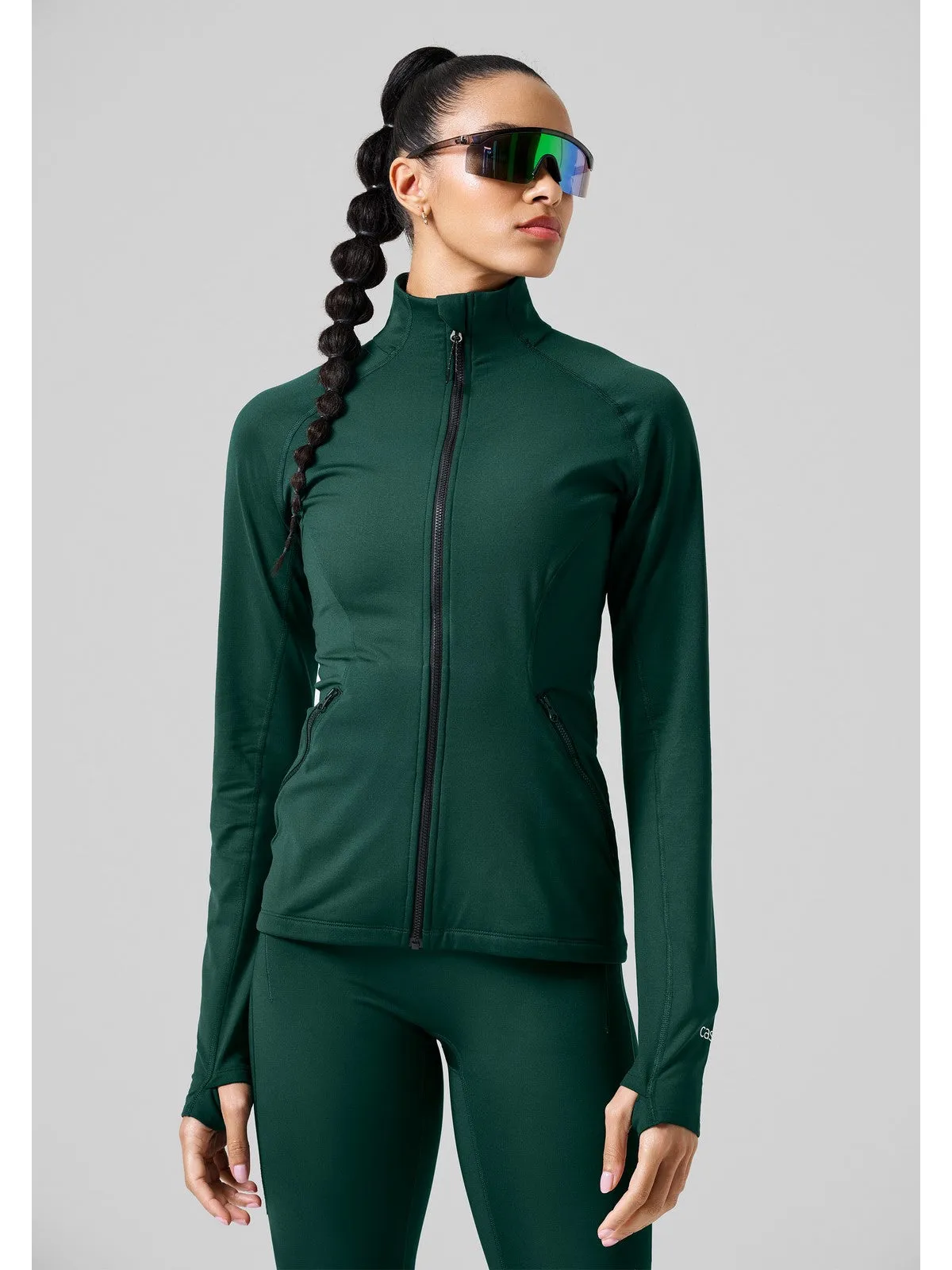 Kurtka treningowa damska CASALL Refine Training Jacket zielony
