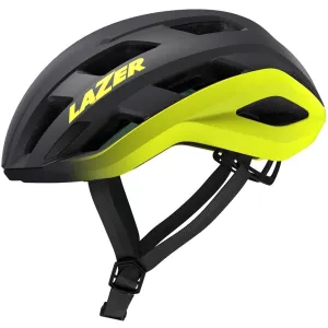 Lazer Strada Kineticore Road Helmet Matte Dark Grey/Flash Yellow