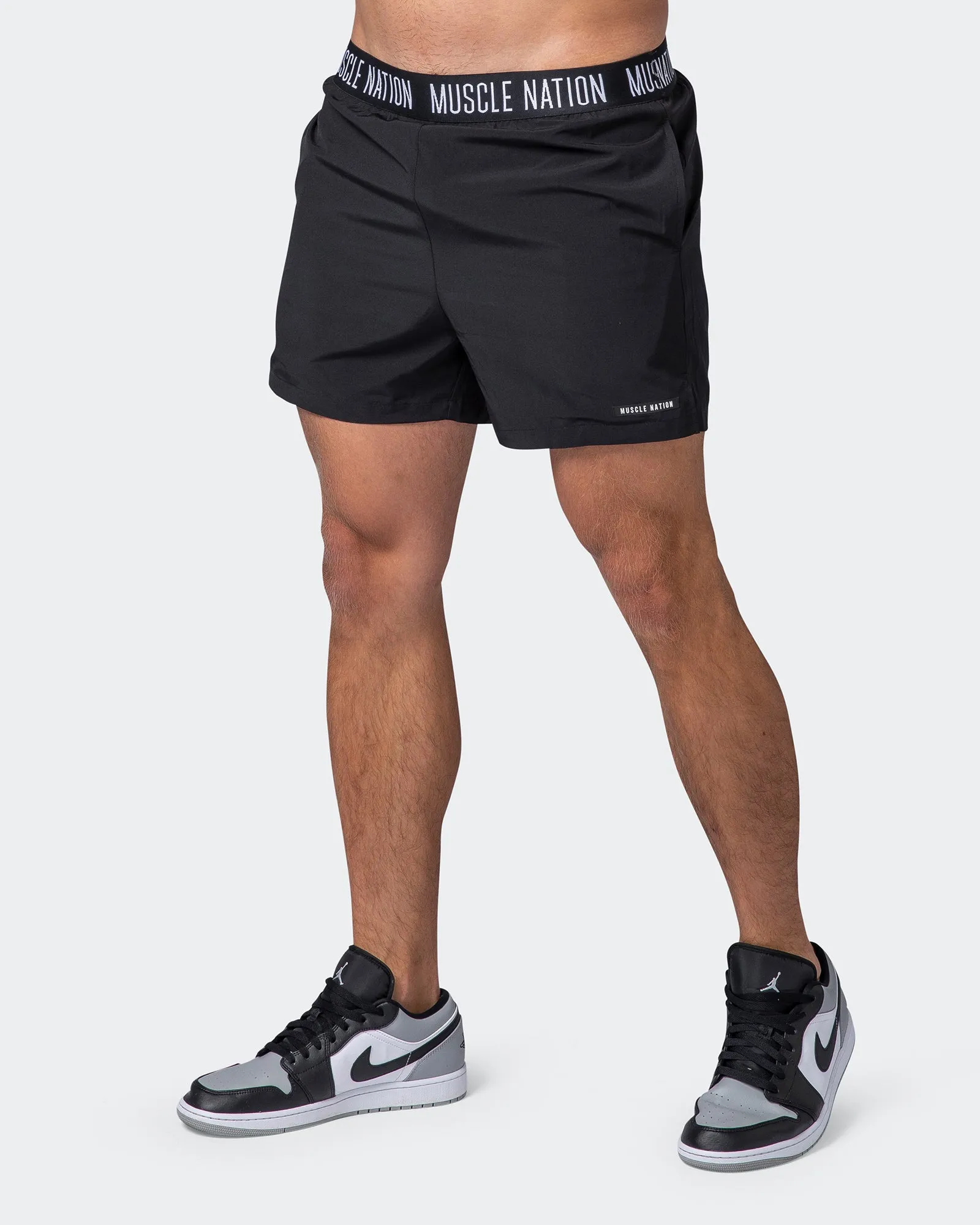 Level Up Training Shorts - Black