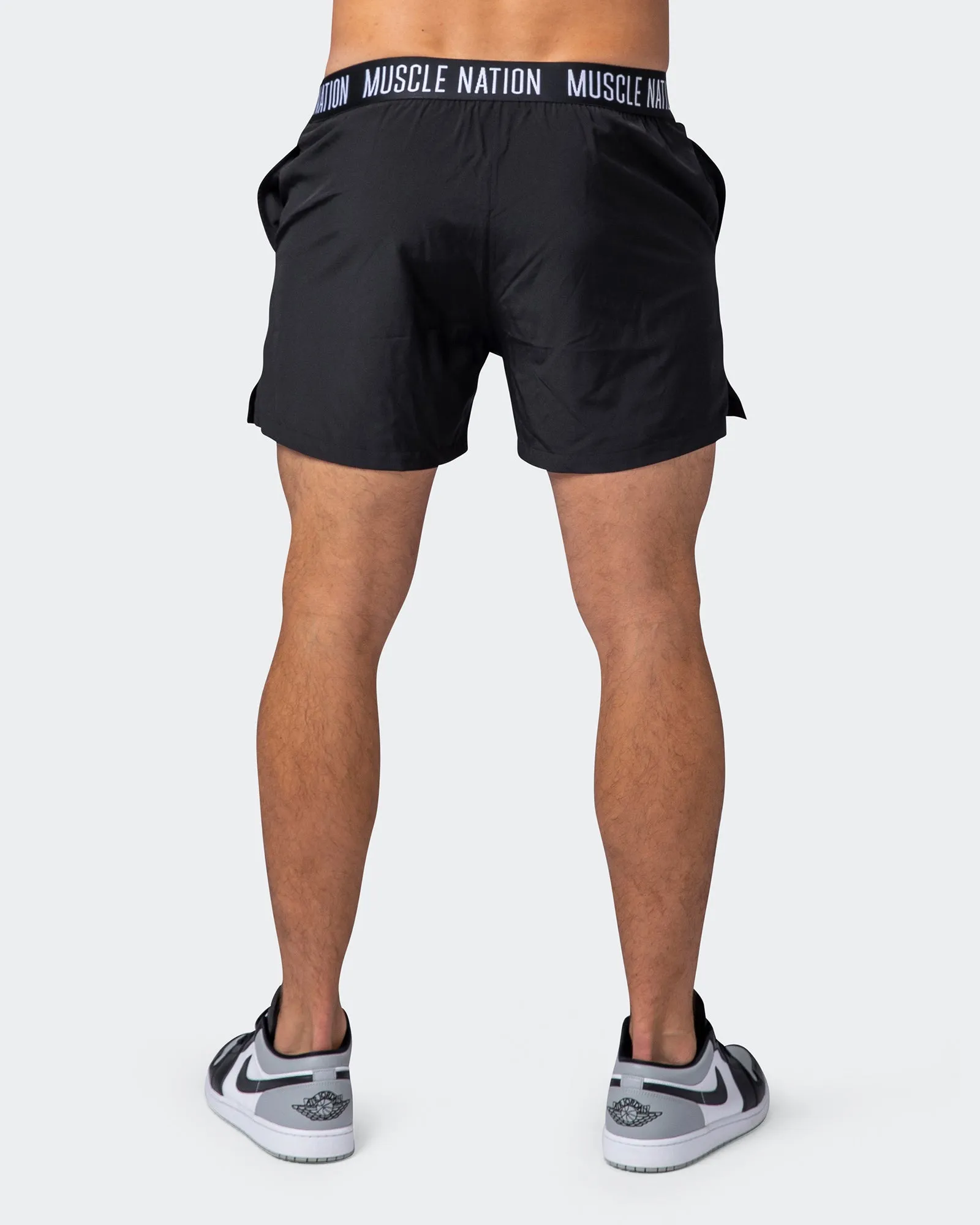 Level Up Training Shorts - Black