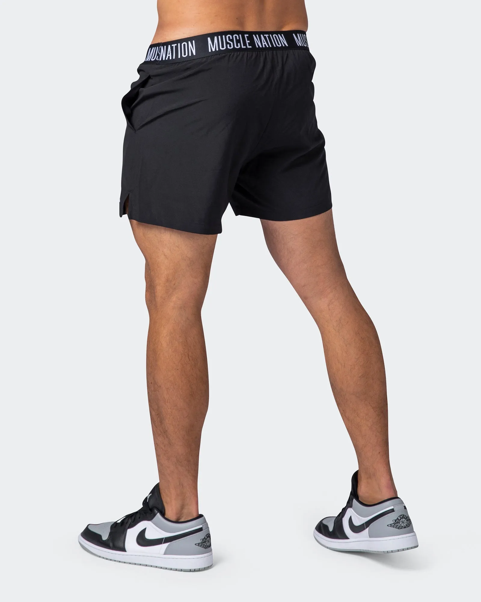 Level Up Training Shorts - Black