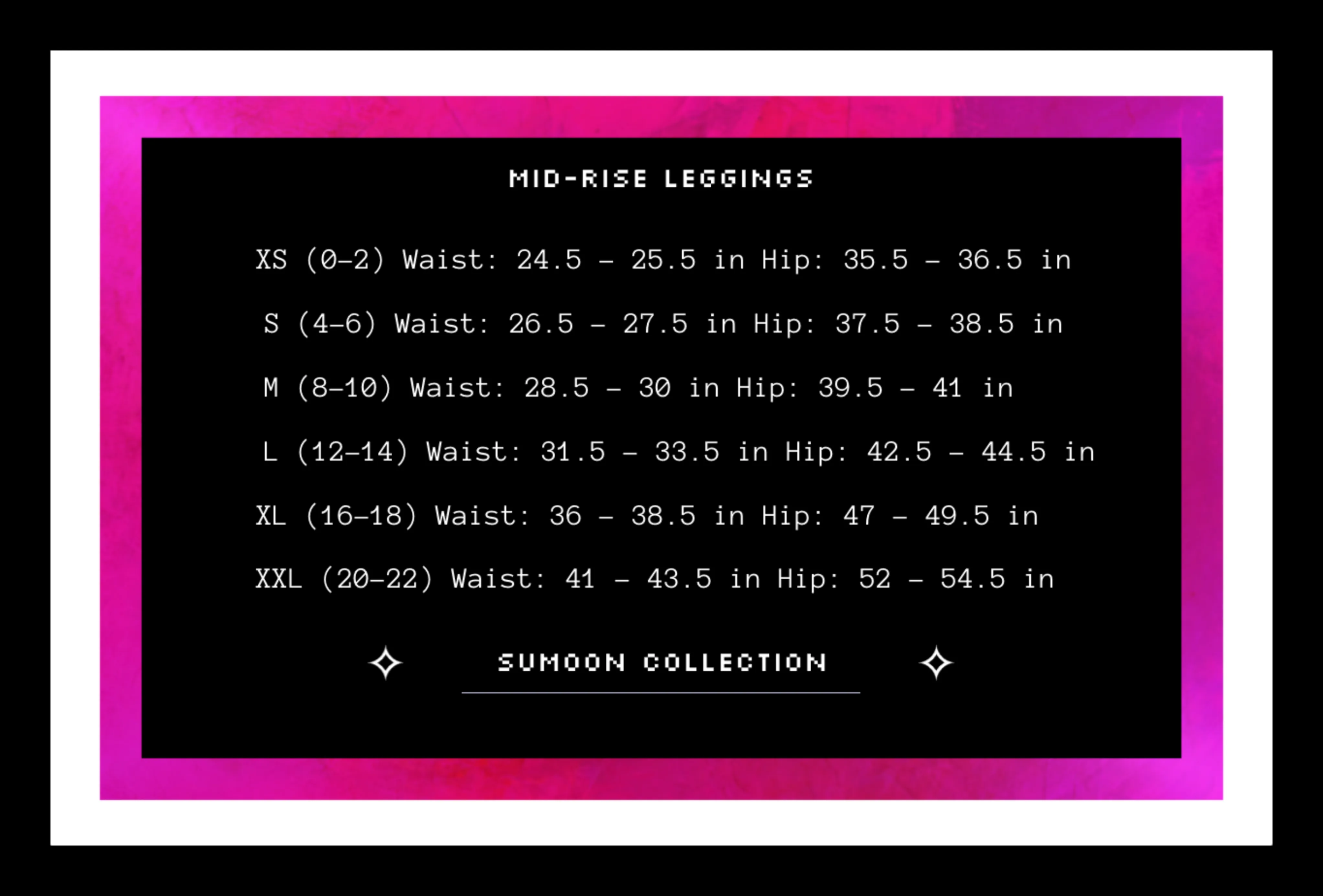 light pink large text logo mid-rise leggings