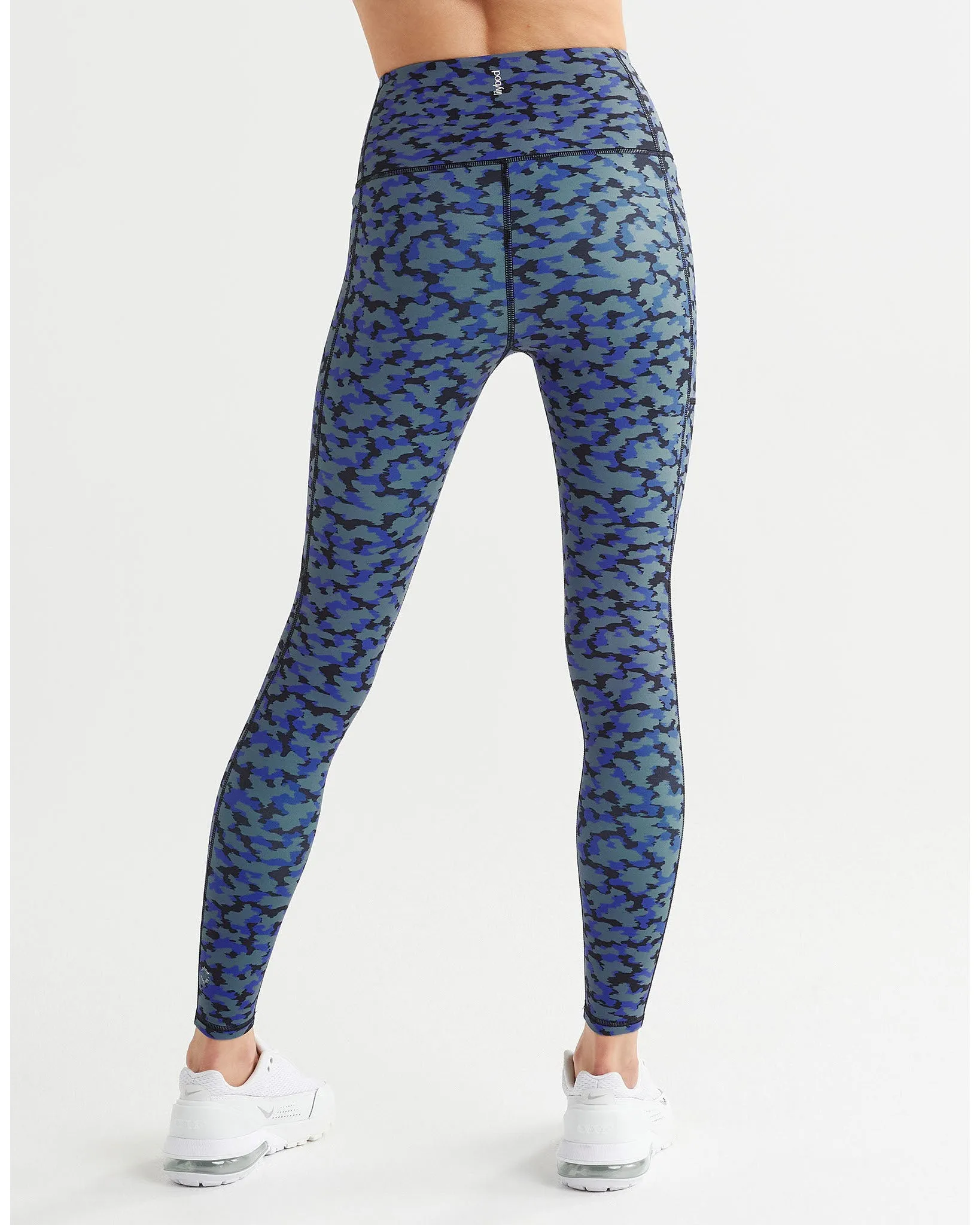 Lilybod Josi Legging - Blue Forest Print