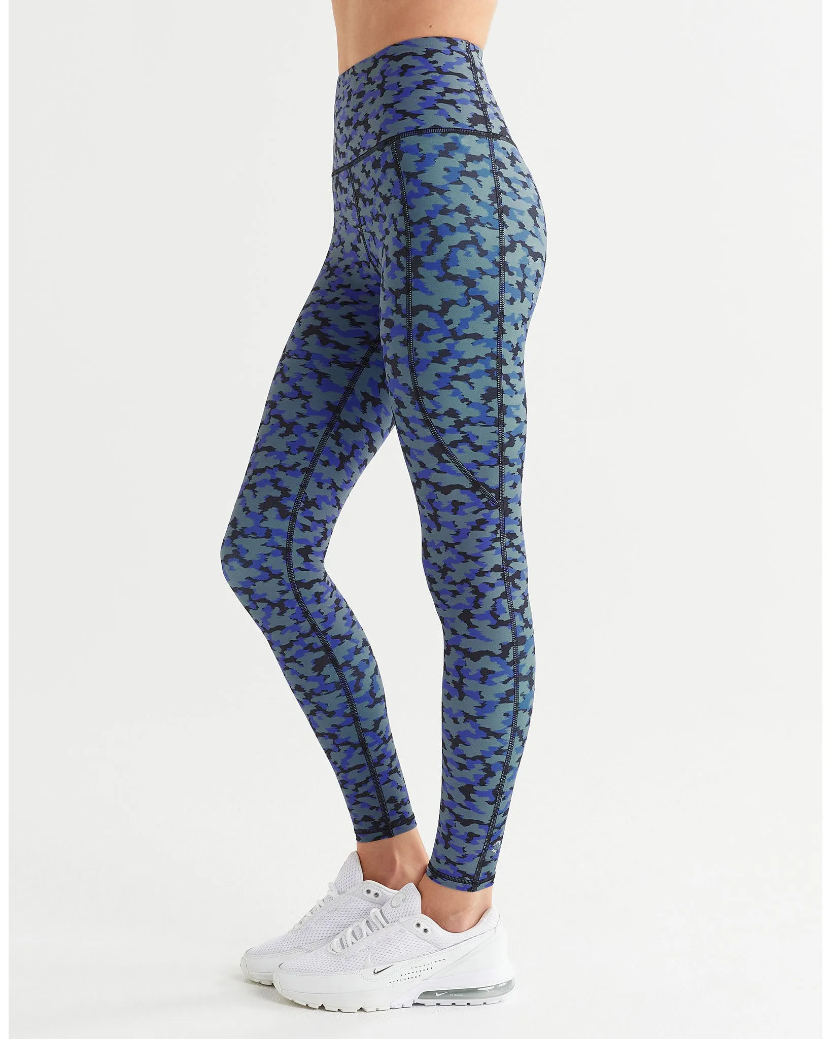 Lilybod Josi Legging - Blue Forest Print