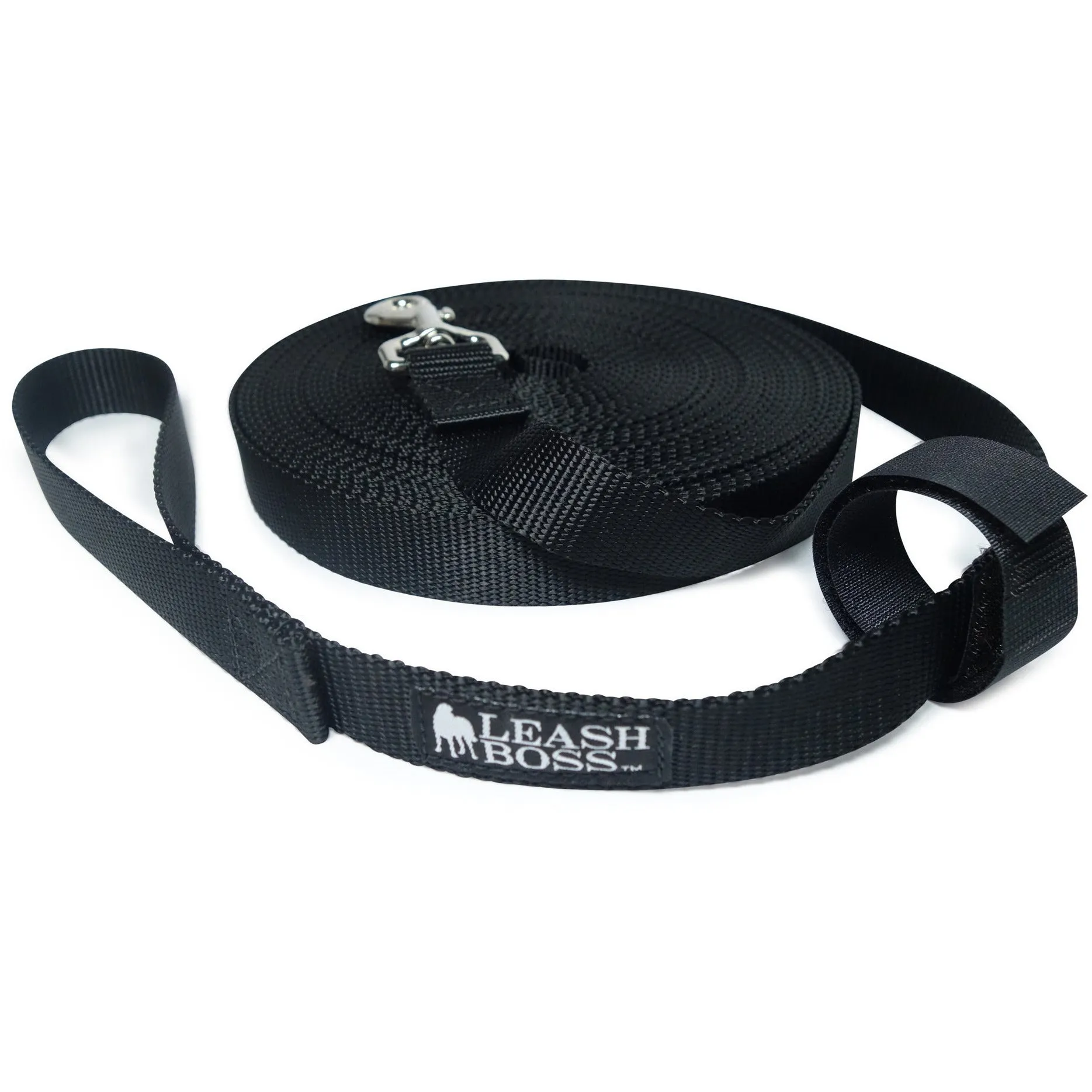 Long Trainer Nylon Long Dog Training Leash with Storage Strap