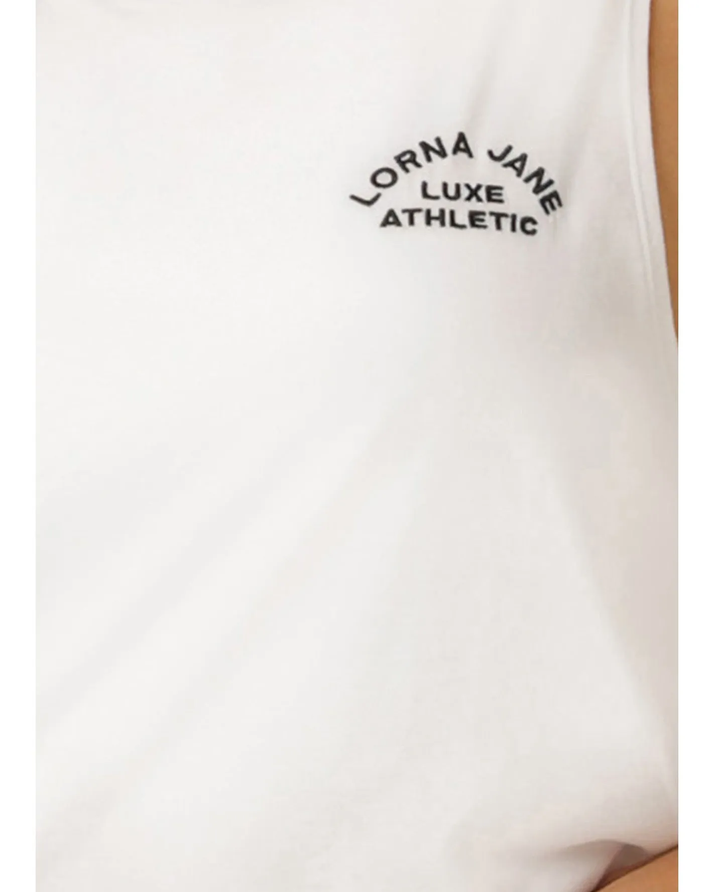 Lorna Jane Lotus Muscle Tank - White