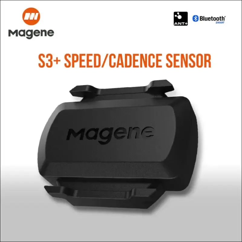 Magene cadence sensor speed s3  - ant /bluetooth - compatible with garmin, igp, bryton - bike