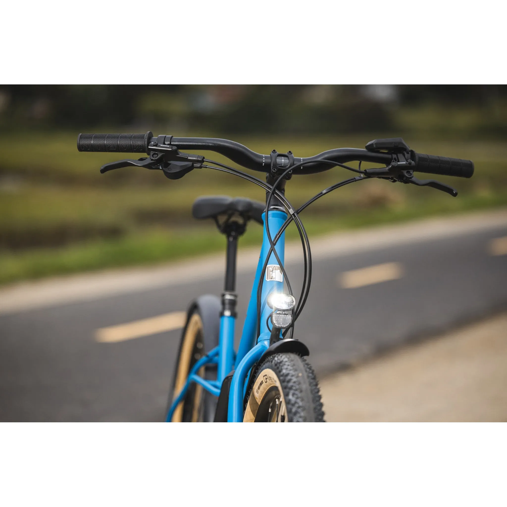 Marin Larkspur E Electric Bike 545Wh Battery Blue