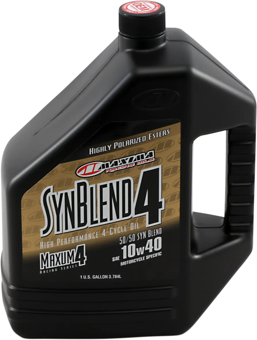 MAXIMA RACING OIL SynBlend Semi-Synthetic Oil - 10W40 - 1 gallon