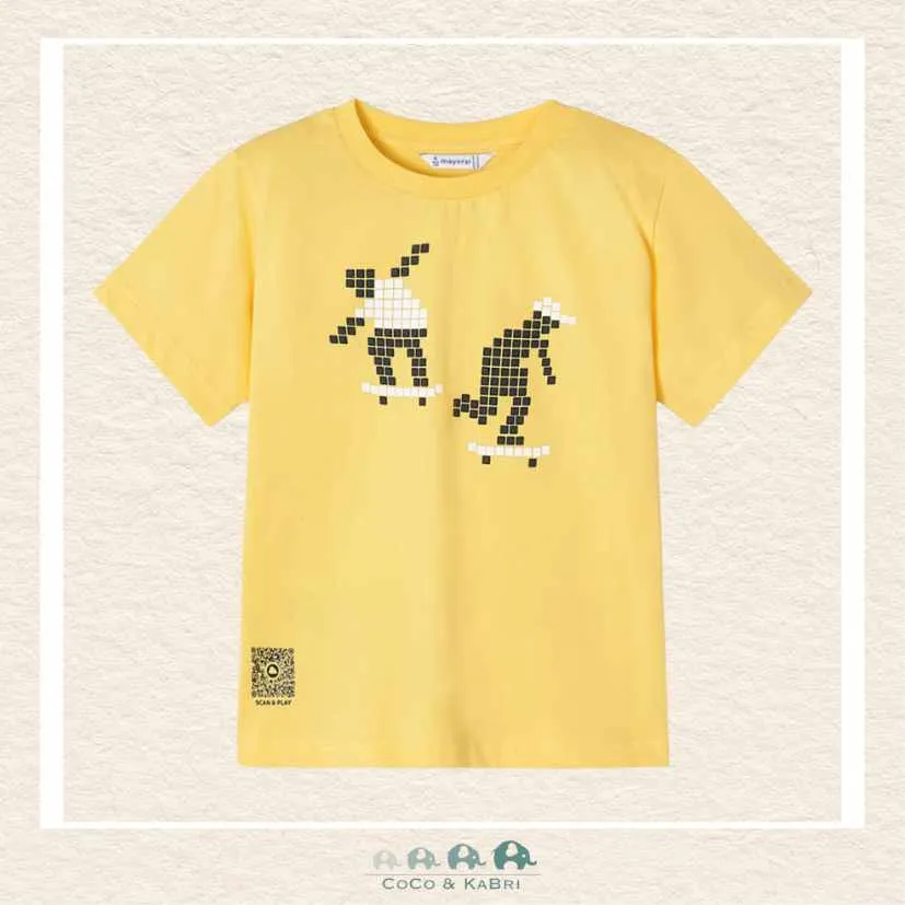 Mayoral: Boys Yellow Tshirt