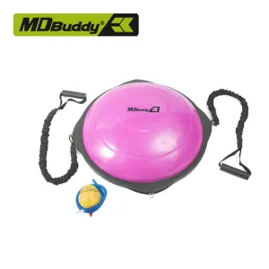 MD BUDDY BOSU BALL WITH BANDS