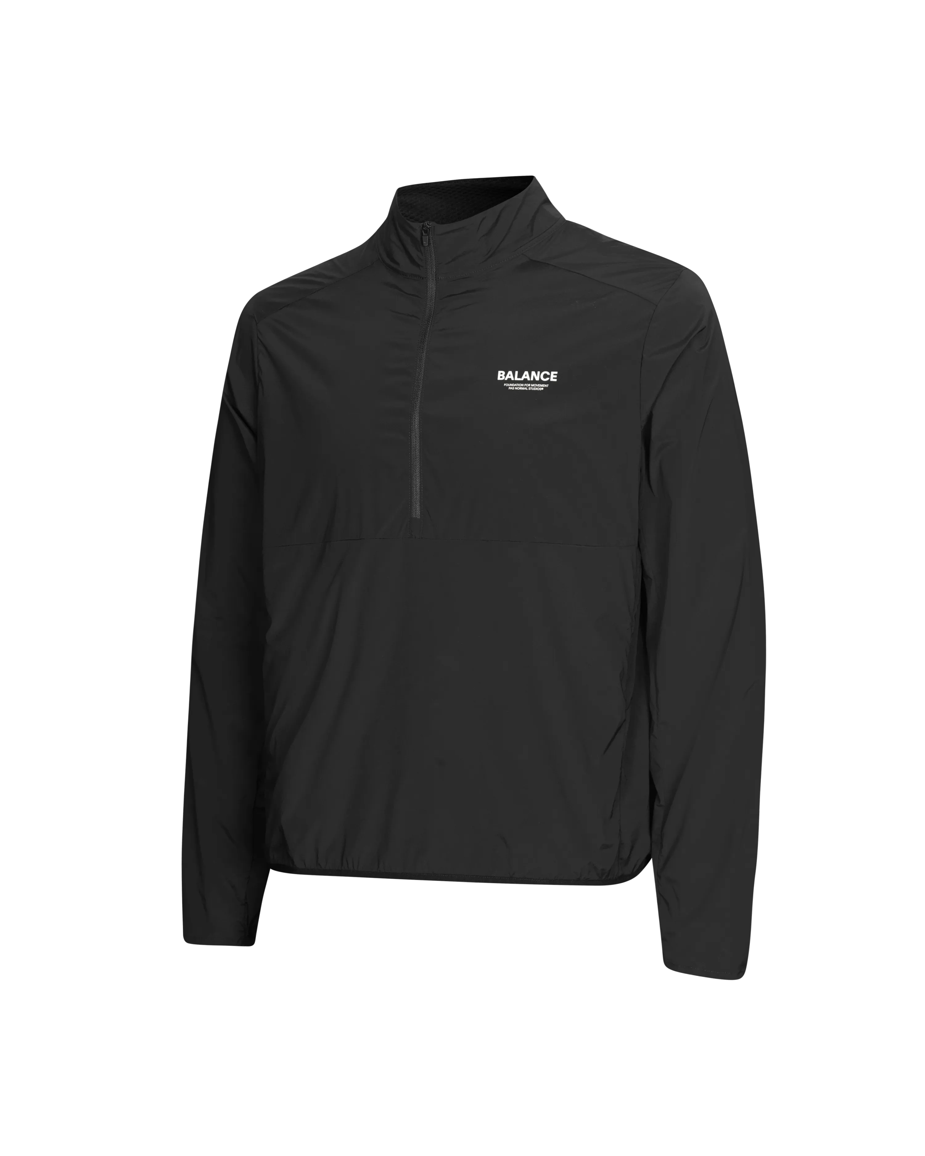 Men's Balance Half Zip Jacket - Black