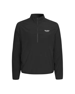 Men's Balance Half Zip Jacket - Black