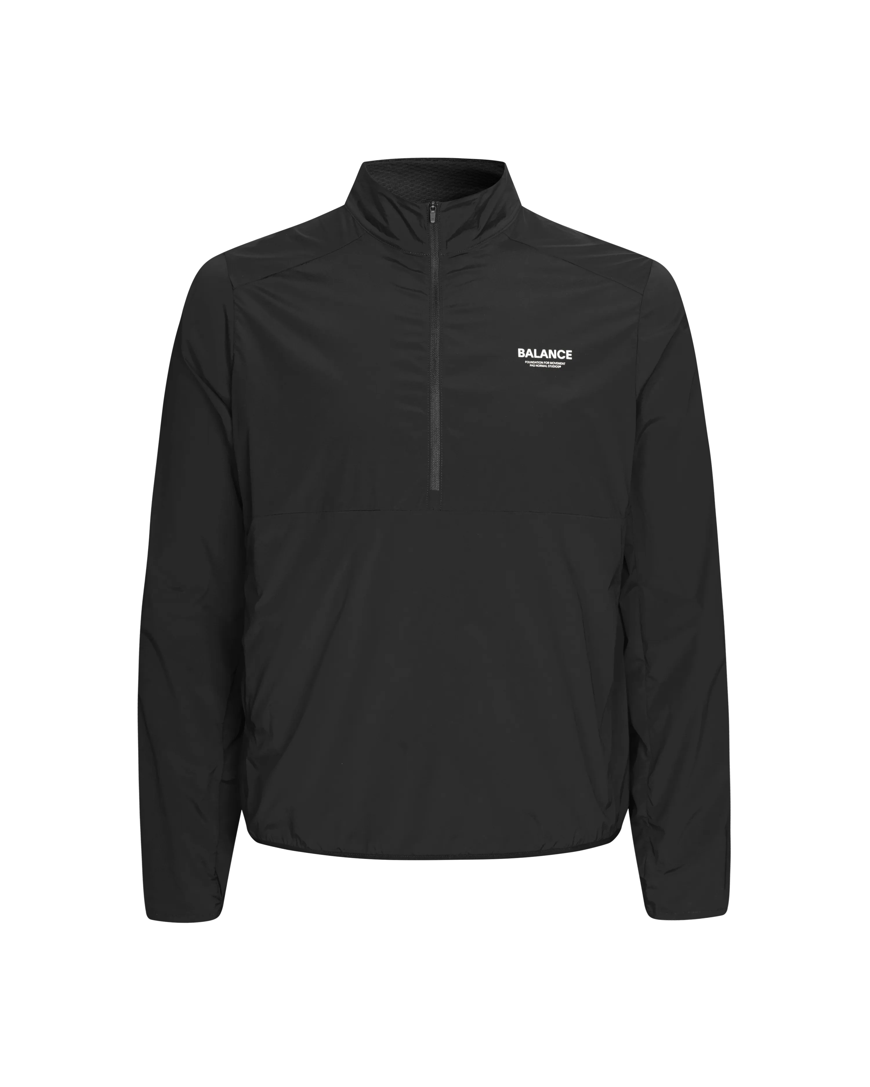 Men's Balance Half Zip Jacket - Black