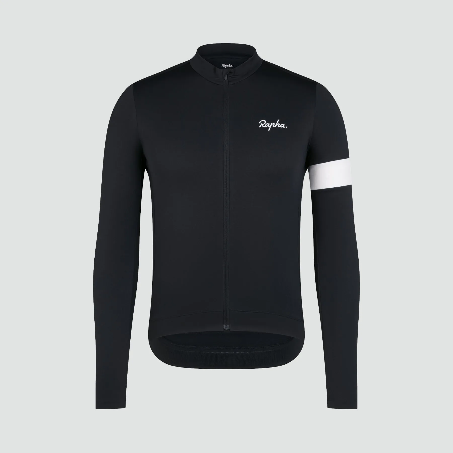 Men's Core Thermal Long Sleeve Jersey - Black/White