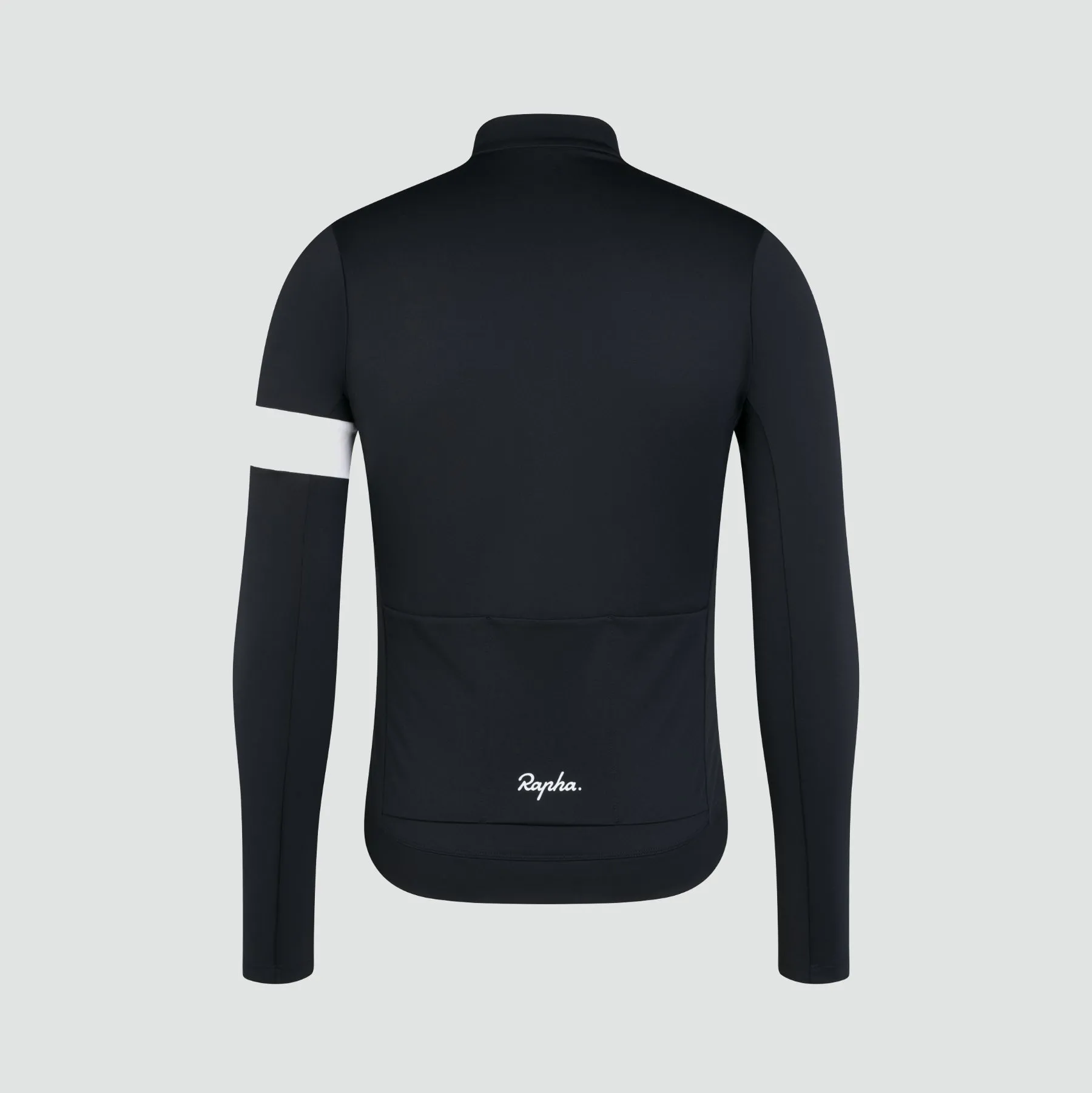Men's Core Thermal Long Sleeve Jersey - Black/White