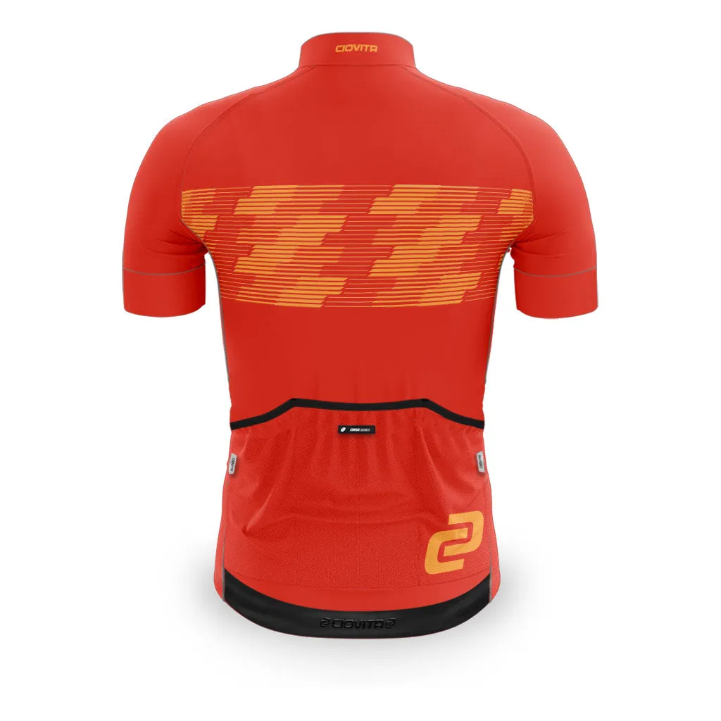 Men's Etape Sport Fit Jersey (Flame)
