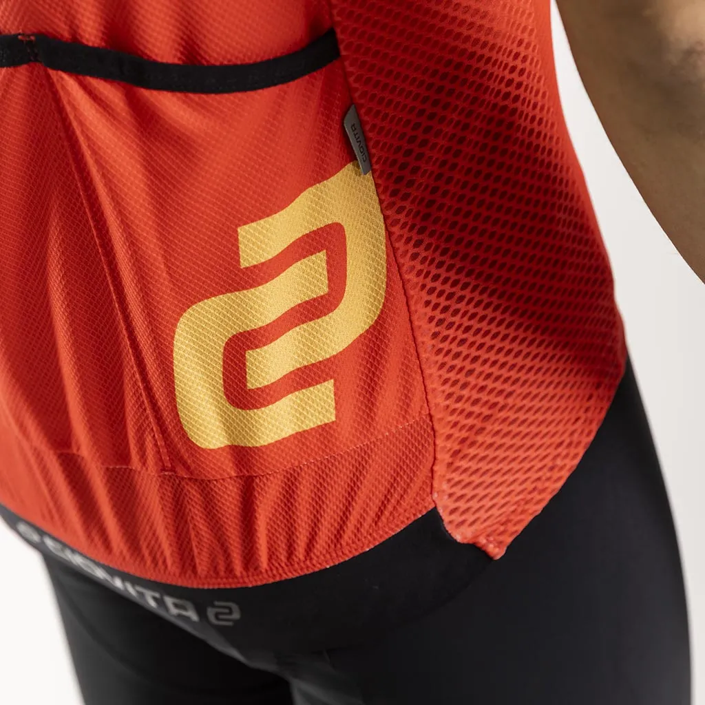 Men's Etape Sport Fit Jersey (Flame)
