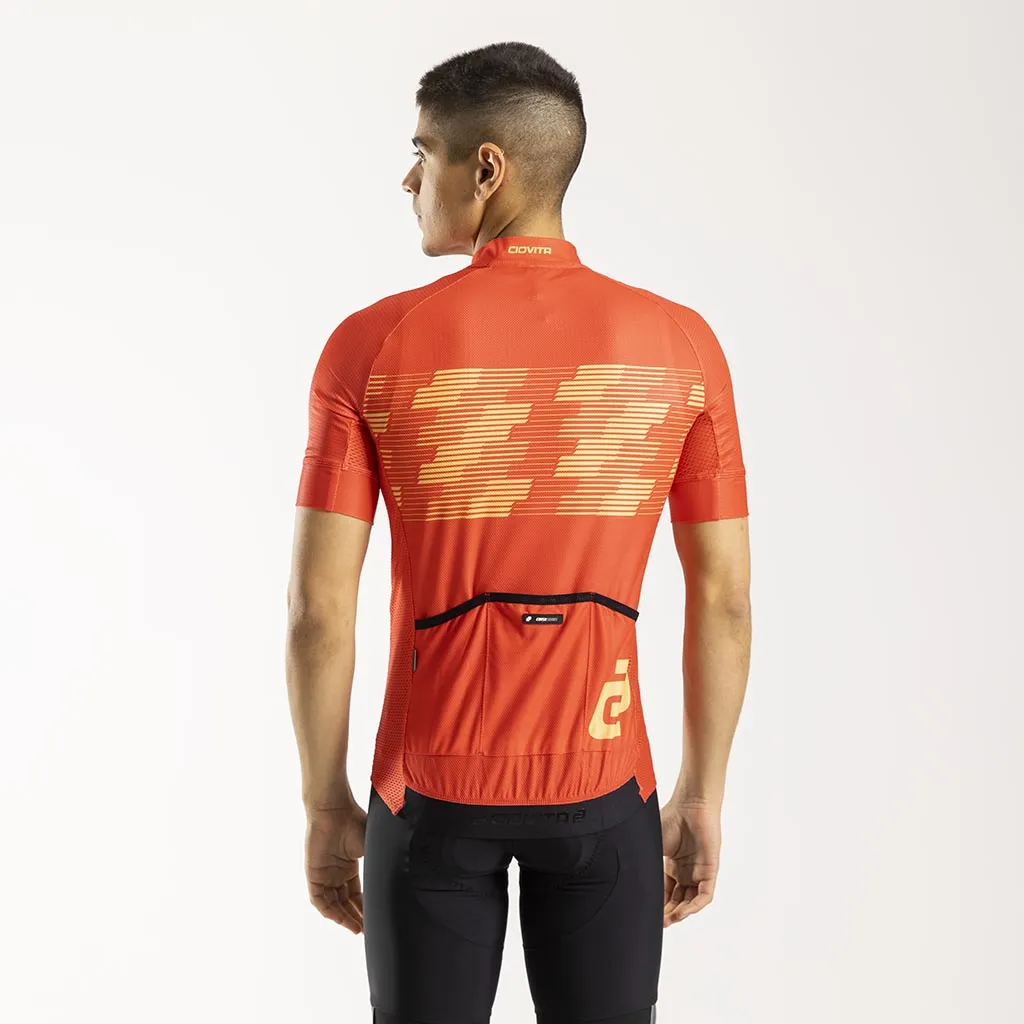 Men's Etape Sport Fit Jersey (Flame)