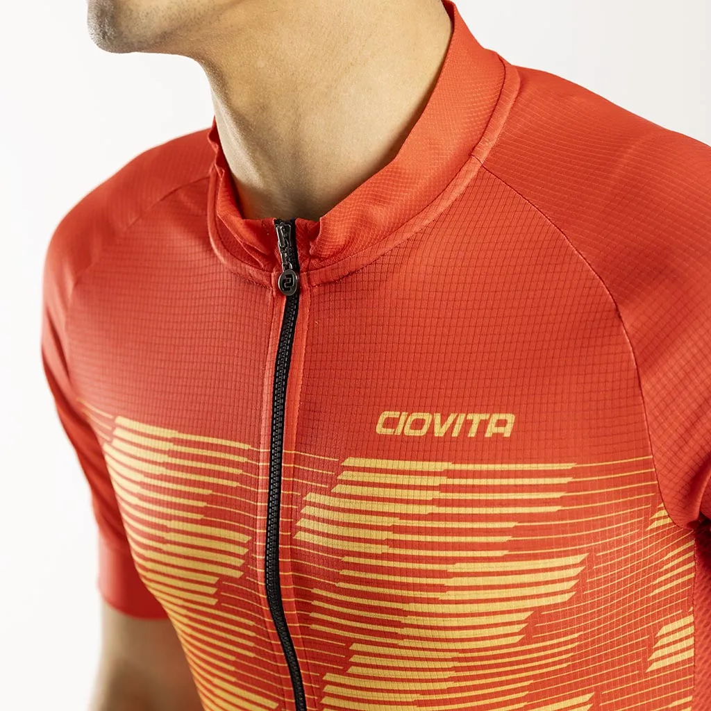 Men's Etape Sport Fit Jersey (Flame)