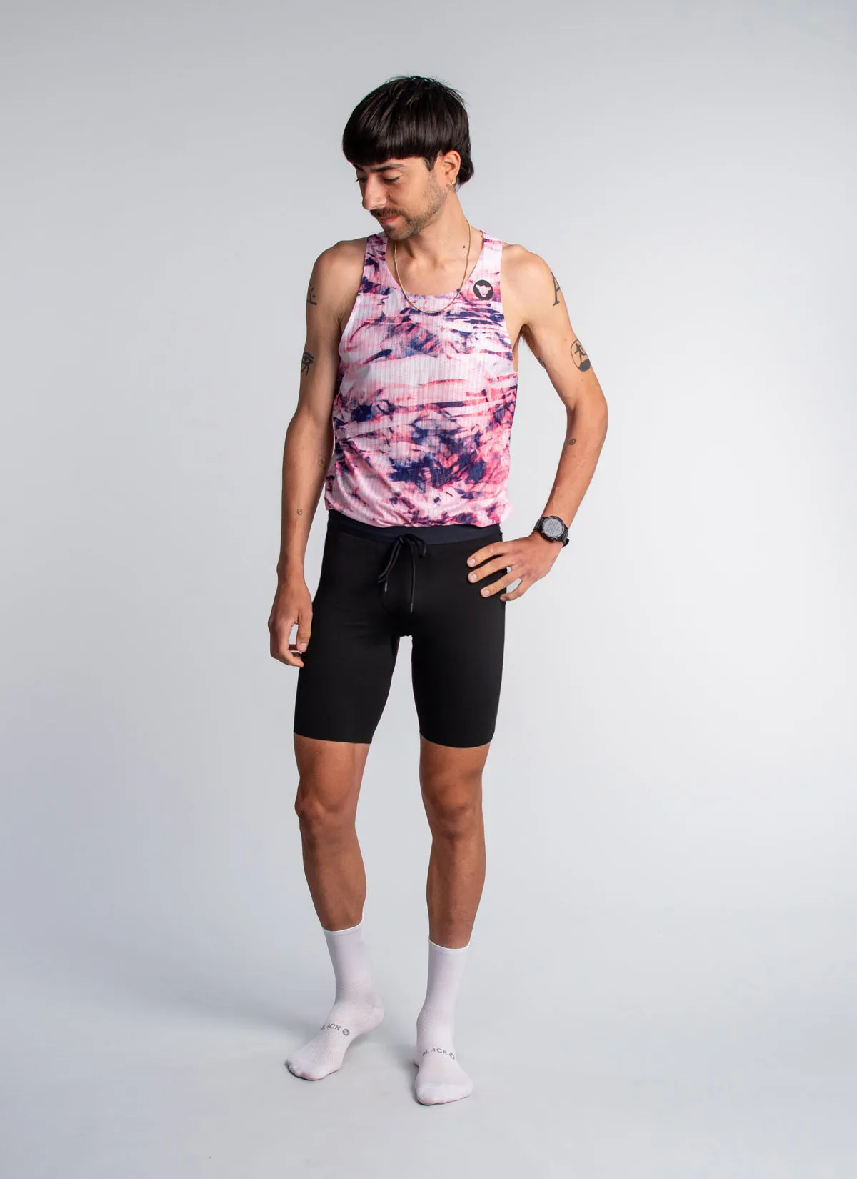 Men's Fly Half Tights - Black