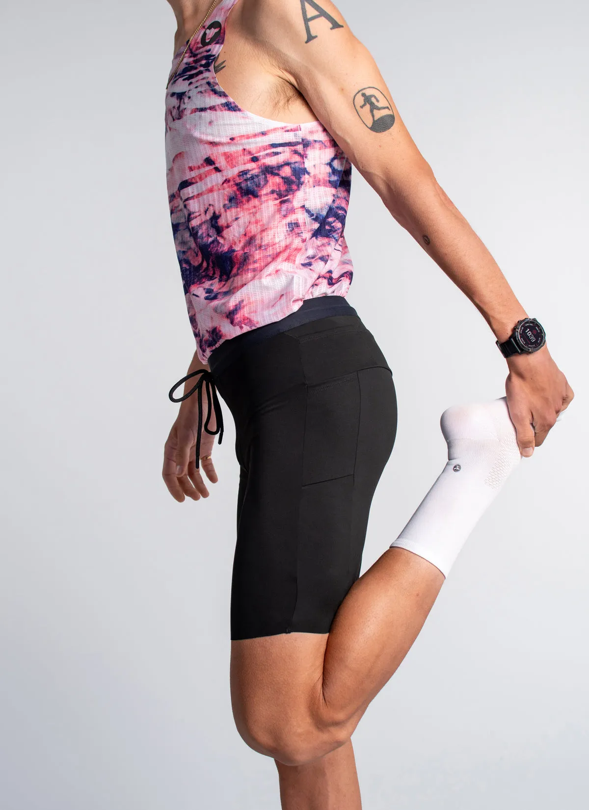 Men's Fly Half Tights - Black