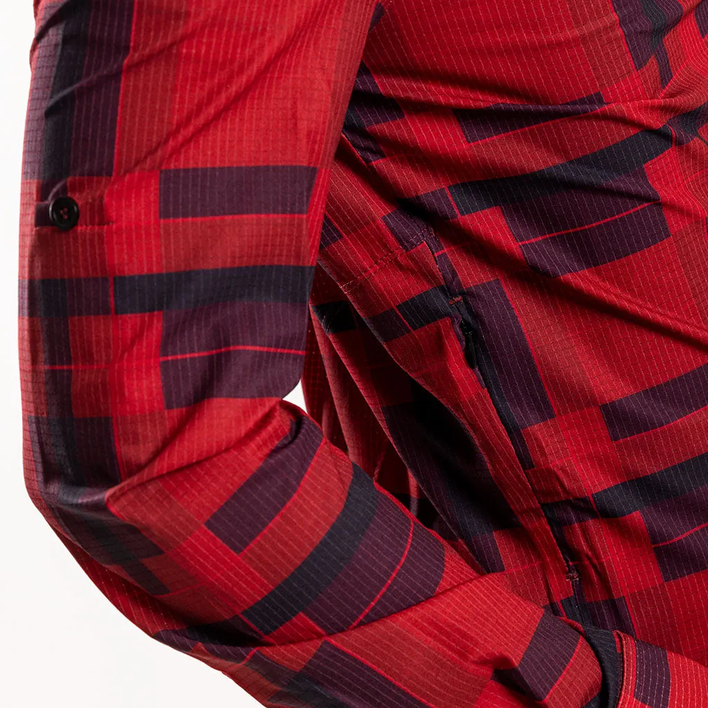 Men's Long Sleeve Adventure Shirt (Bloodstone)