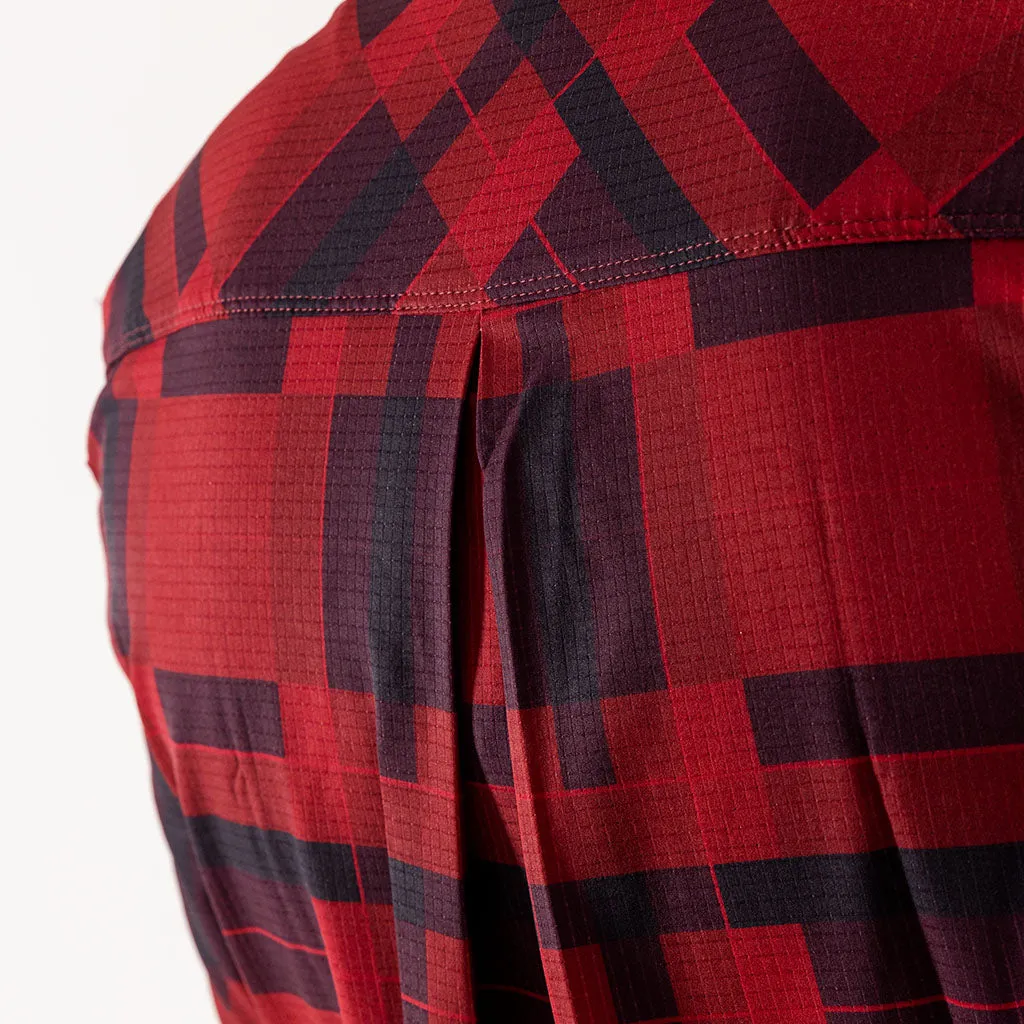 Men's Long Sleeve Adventure Shirt (Bloodstone)