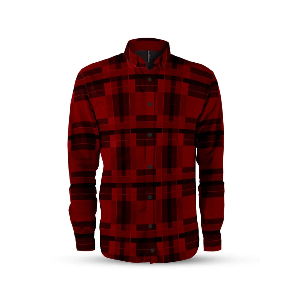Men's Long Sleeve Adventure Shirt (Bloodstone)
