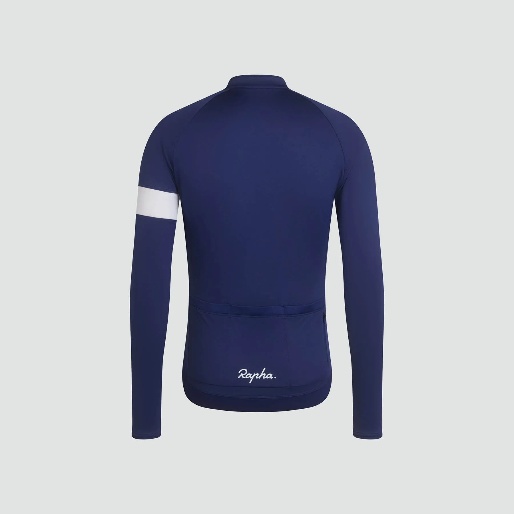Men's Long Sleeve Core Jersey - Navy/White