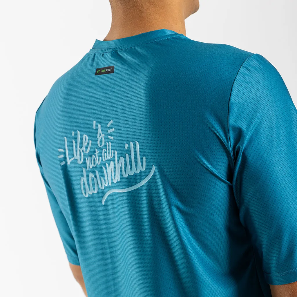 Men's Sani2c 2024 Short Sleeve Trail Tee (Lake)