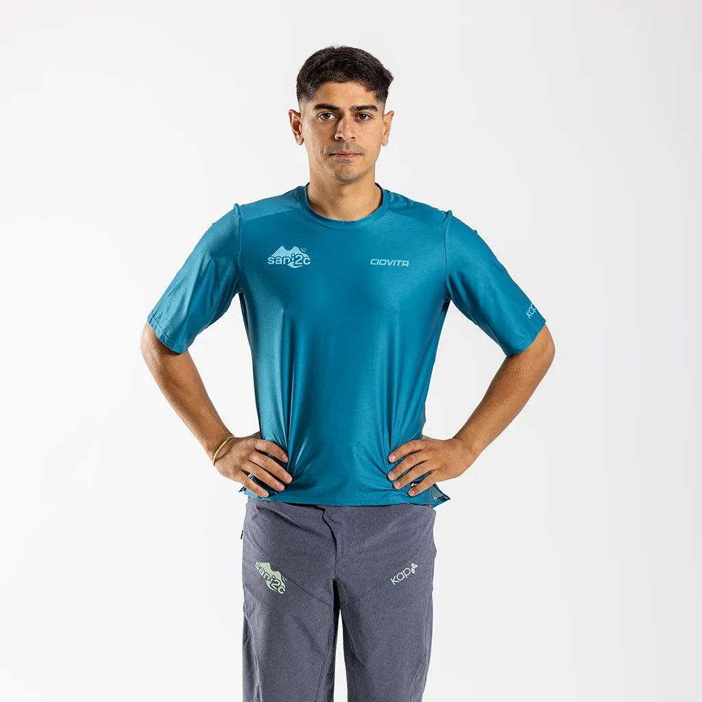 Men's Sani2c 2024 Short Sleeve Trail Tee (Lake)