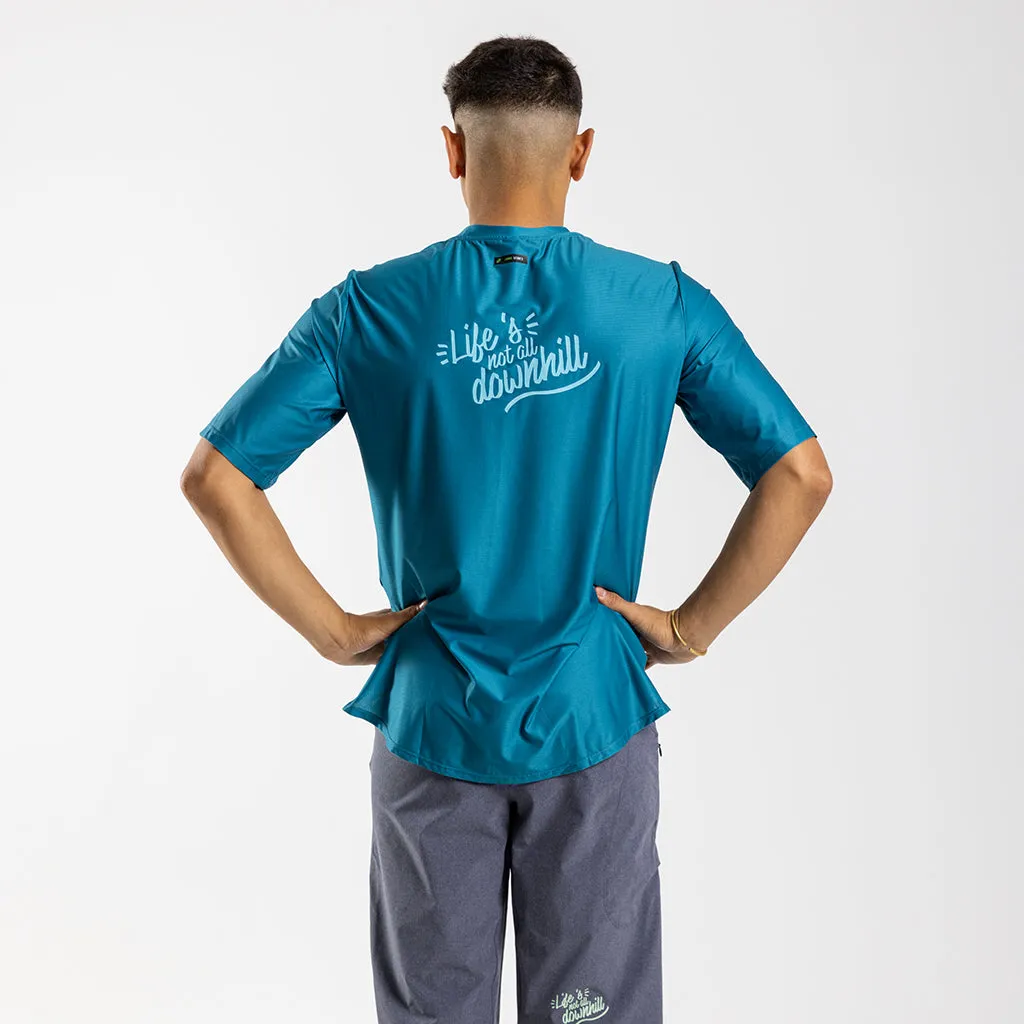 Men's Sani2c 2024 Short Sleeve Trail Tee (Lake)