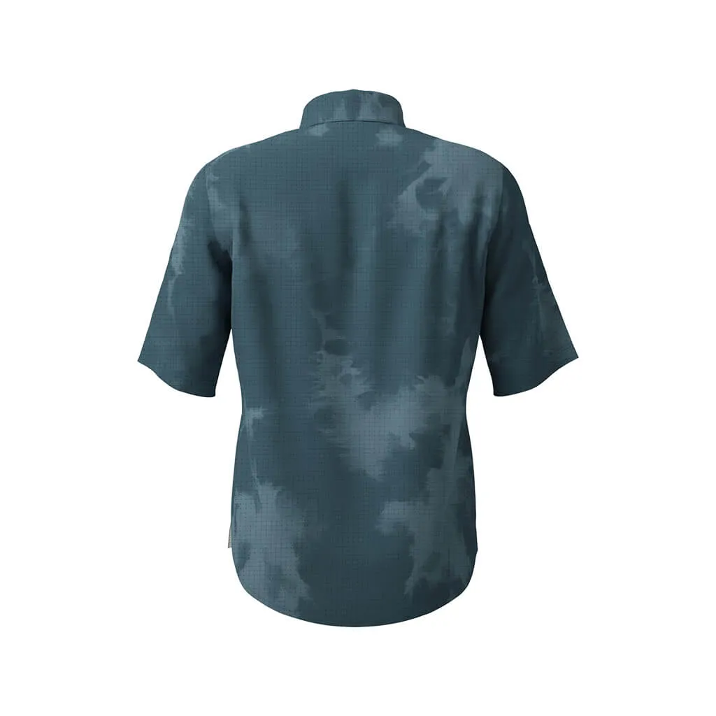 Men's Short Sleeve Adventure Shirt (Blue Elemental)